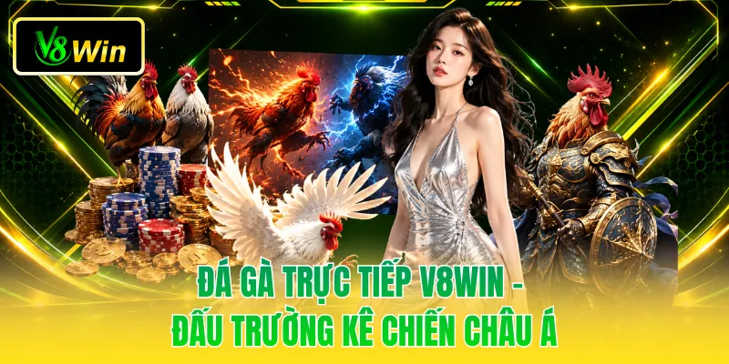 Đá Gà Trực Tiếp V8WIN - Đấu Trường Kê Chiến Châu Á