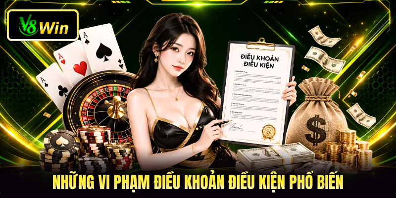 Những vi phạm điều khoản điều kiện phổ biến