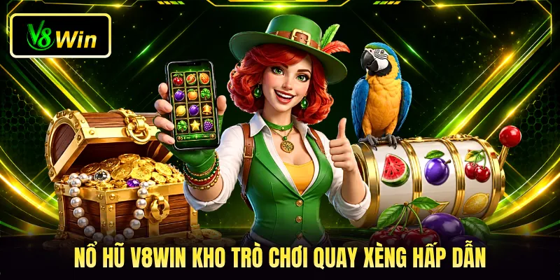 Nổ hũ V8WIN kho trò chơi quay xèng hấp dẫn