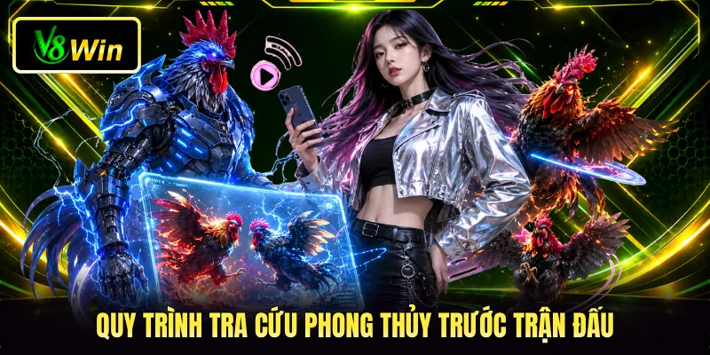 Quy trình tra cứu phong thủy trước trận đấu